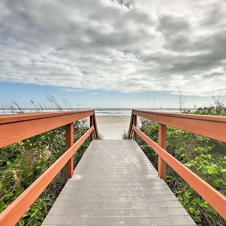 Oceanfront Cocoa Beach Condo With View Walk To Pier Экстерьер фото