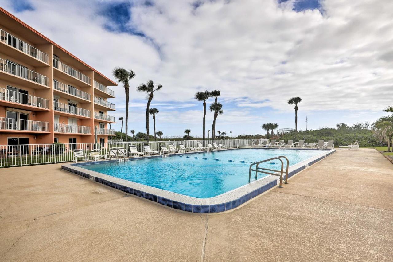 Oceanfront Cocoa Beach Condo With View Walk To Pier Экстерьер фото